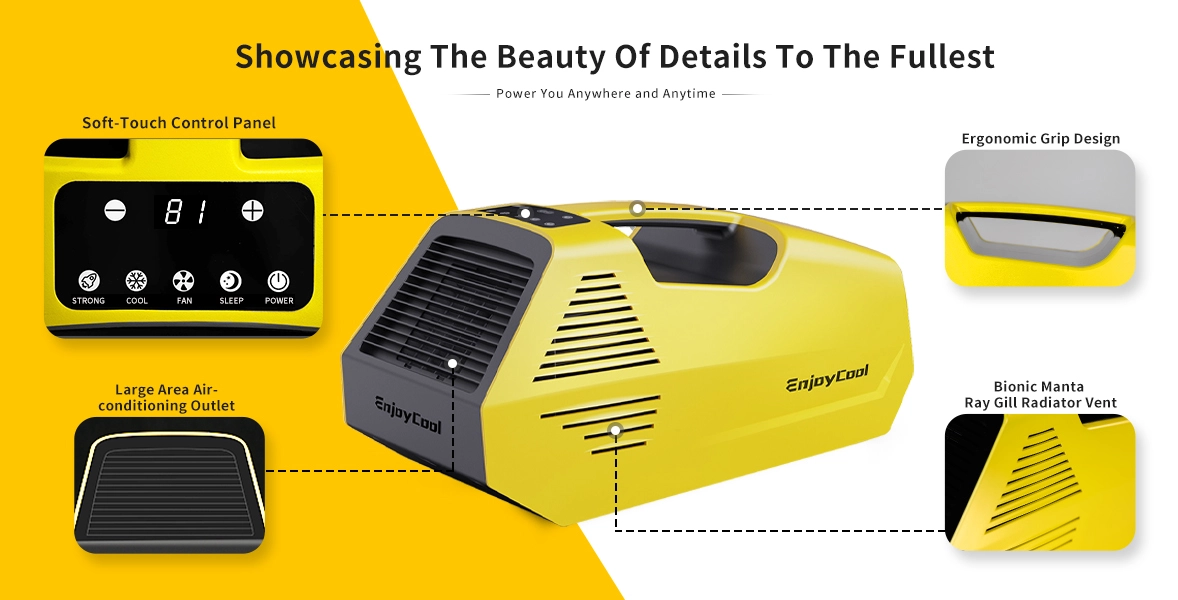 EnjoyCool Link Portable Outdoor Air Conditioner Design Details
