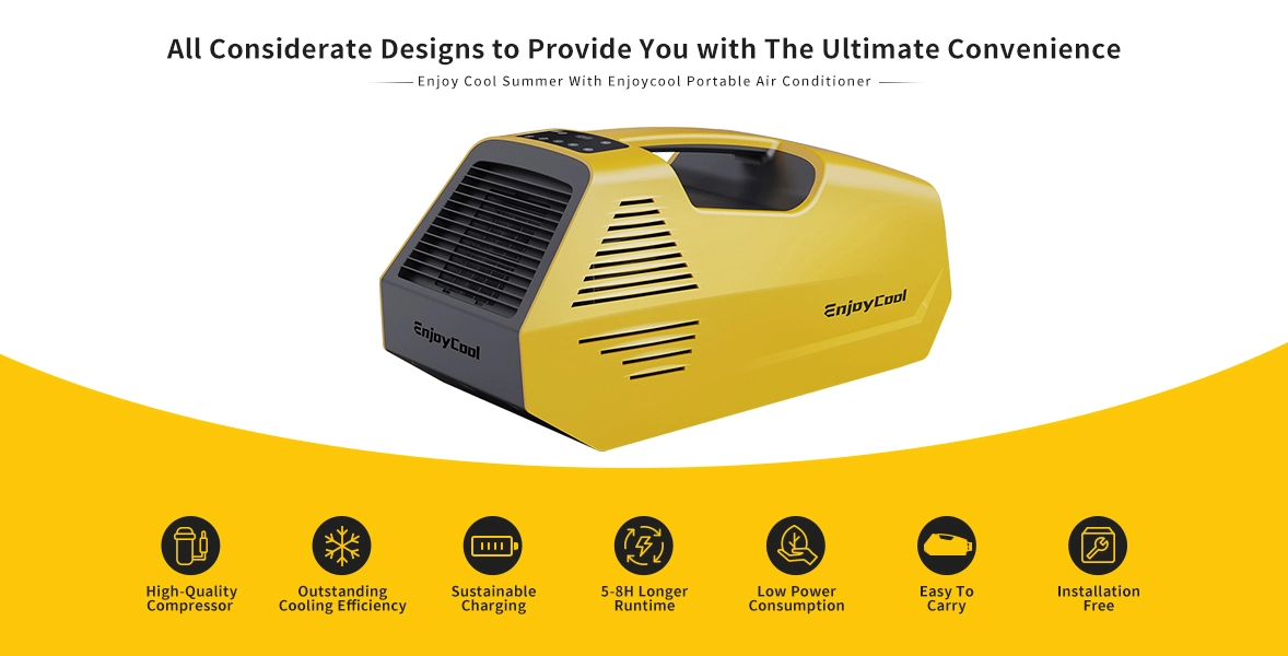 EnjoyCool Link Portable Outdoor Air Conditioner Features