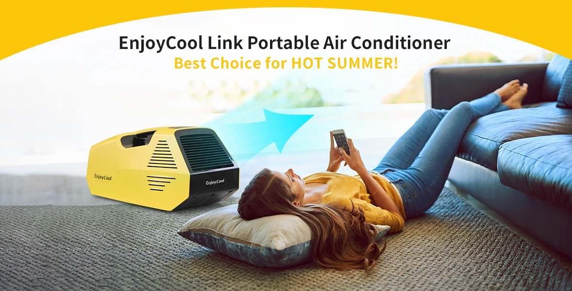 EnjoyCool Link Portable Outdoor Air Conditioner for Small Room