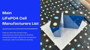 Main LiFePO4 Cell Manufacturers List Banner-Lightning Supply
