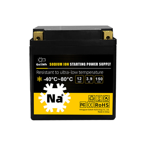 GoKWh 12V 3.9Ah Sodium ion Starter Battery for Motorcycle(1)