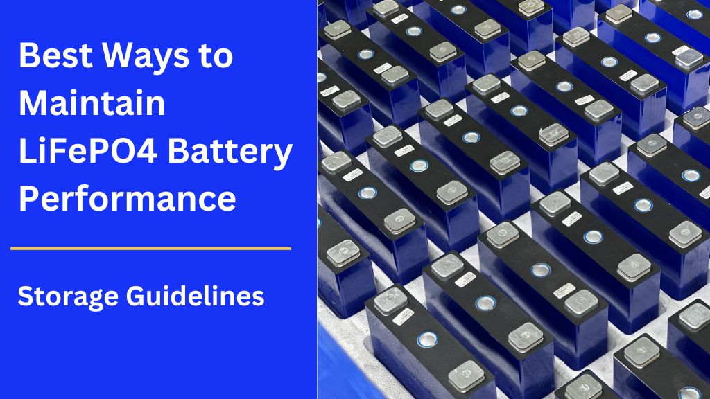 Storage Guidelines- Best Way to Maintain LiFePO4 Battery Performance Cover