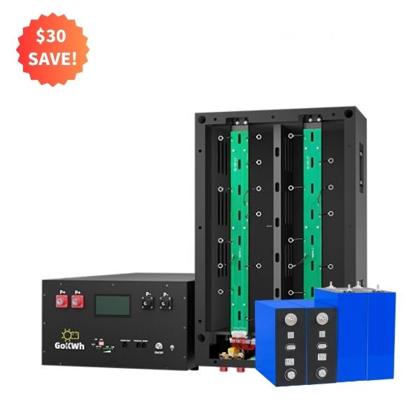 GoKWh 48V 200A BMS DIY Kits Box with 3.2V 314Ah CORNEX BATTERO LiFePO4 ...